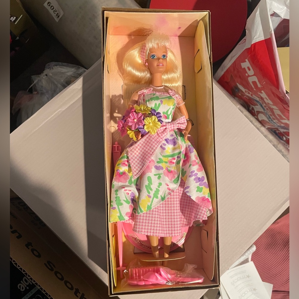 Spring petals Barbie Avon exclusive